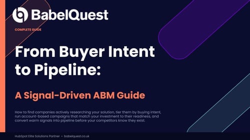 From Buyer Intent to Pipeline_ A Signal-Driven ABM Guide